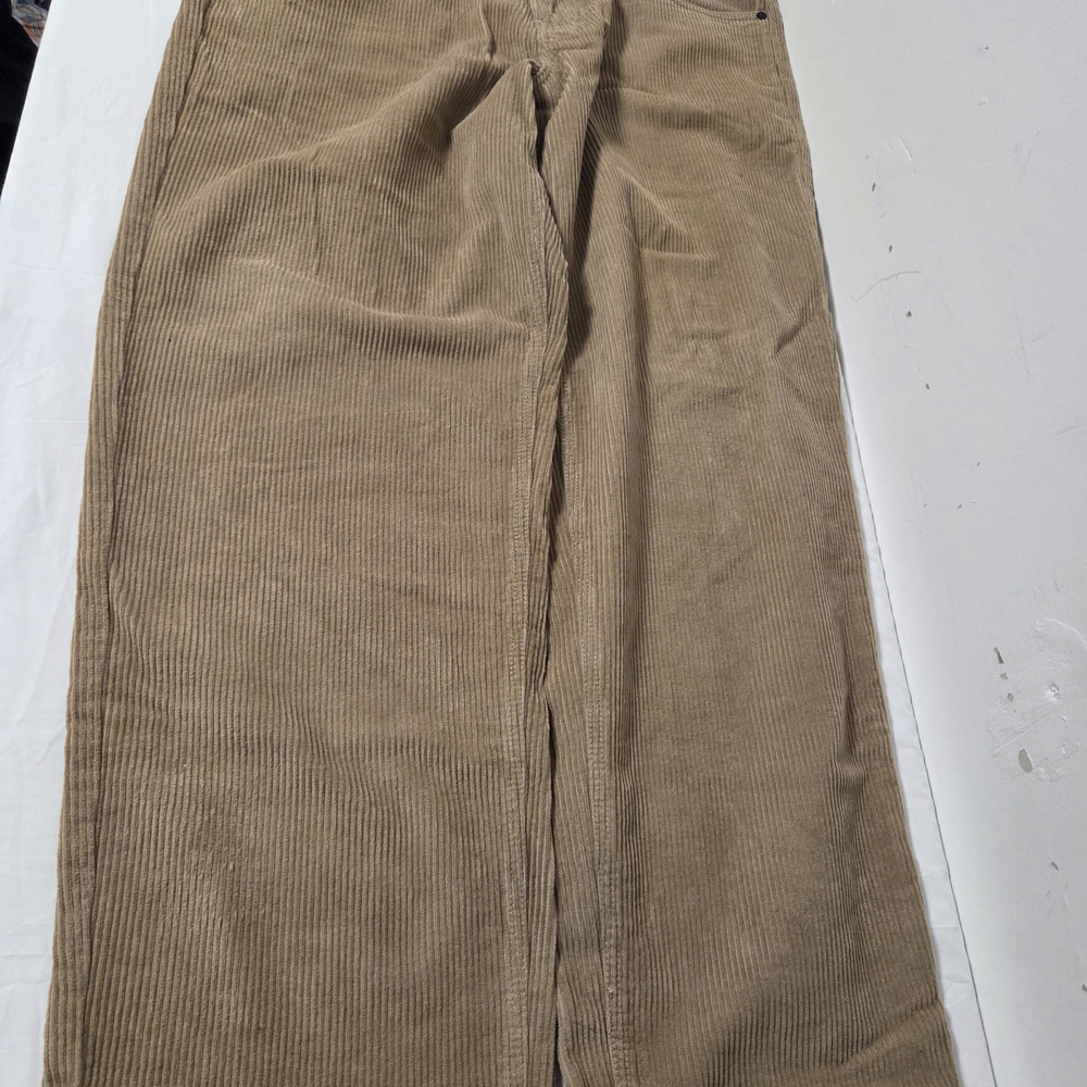 Stylish Tan Corduroy Pants
